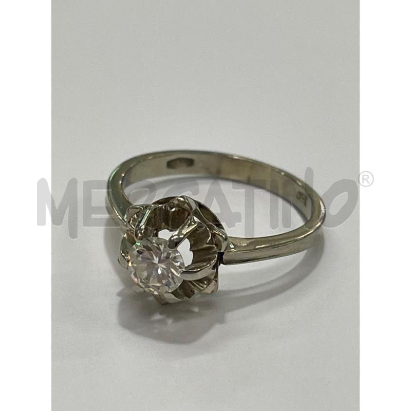 ANELLO MARGHERITA BIANCO  | Mercatino dell'Usato Roma garbatella 4