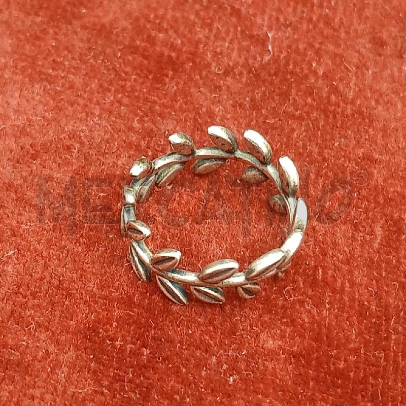 ANELLO PANDORA FOGLIE | Mercatino dell'Usato Roma garbatella 3