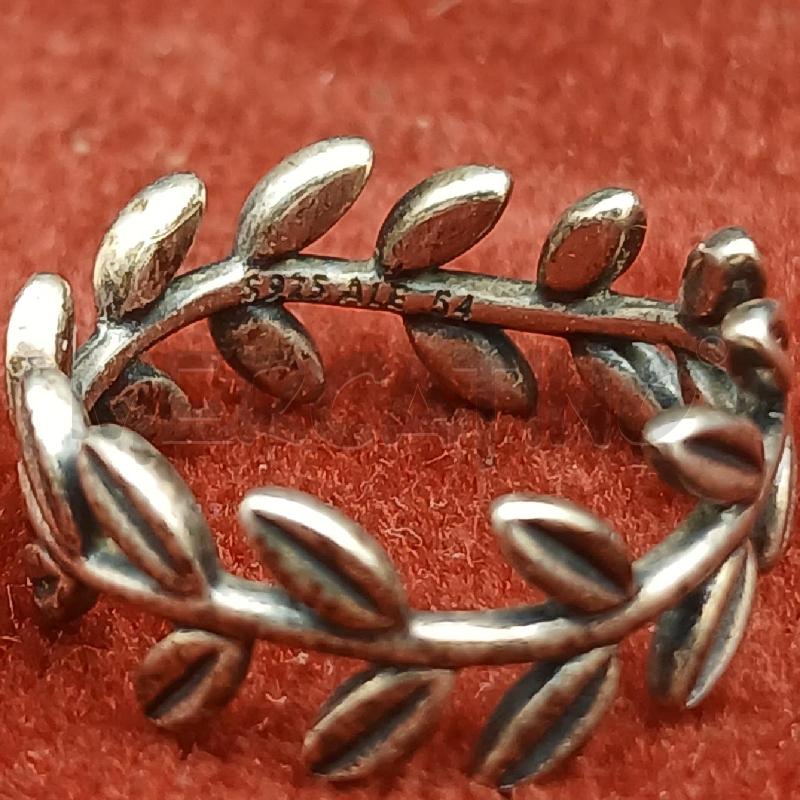 ANELLO PANDORA FOGLIE | Mercatino dell'Usato Roma garbatella 4