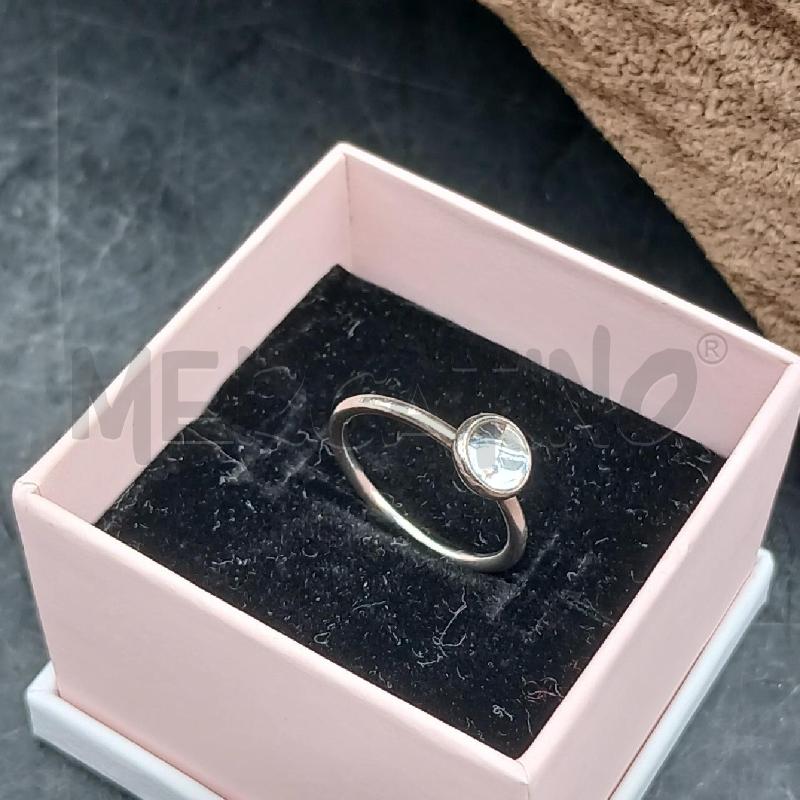 ANELLO PANDORA PIETRA BIANCO  | Mercatino dell'Usato Roma garbatella 1