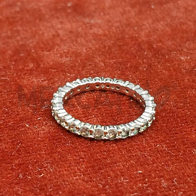 ANELLO SWAROVSKI RIVIERA BIANCO  | Mercatino dell'Usato Roma garbatella 1