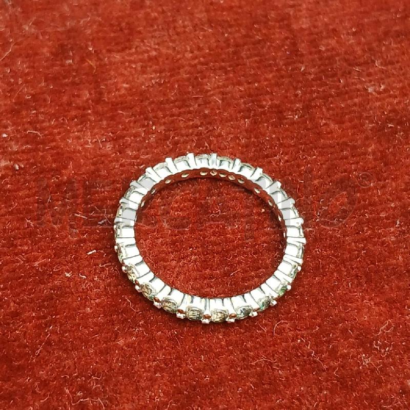 ANELLO SWAROVSKI RIVIERA BIANCO  | Mercatino dell'Usato Roma garbatella 2