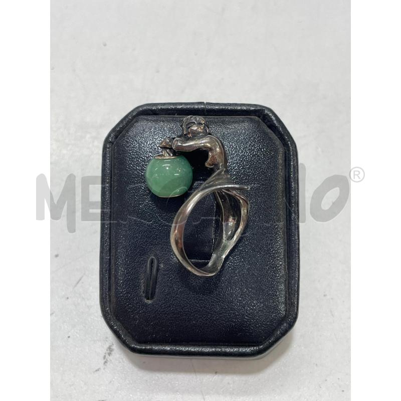 ANELLO TROLLBEADS SIRENA SFERA VERDE | Mercatino dell'Usato Roma garbatella 3