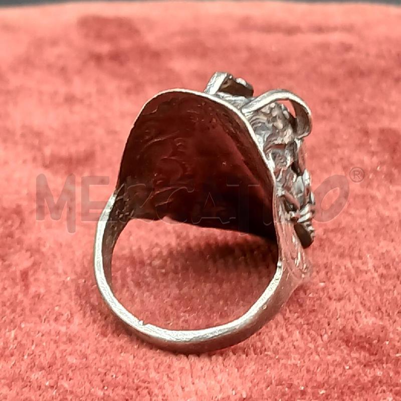 ANELLO  ARG DEMONE DET ARANCIONE E BLU  | Mercatino dell'Usato Roma garbatella 3