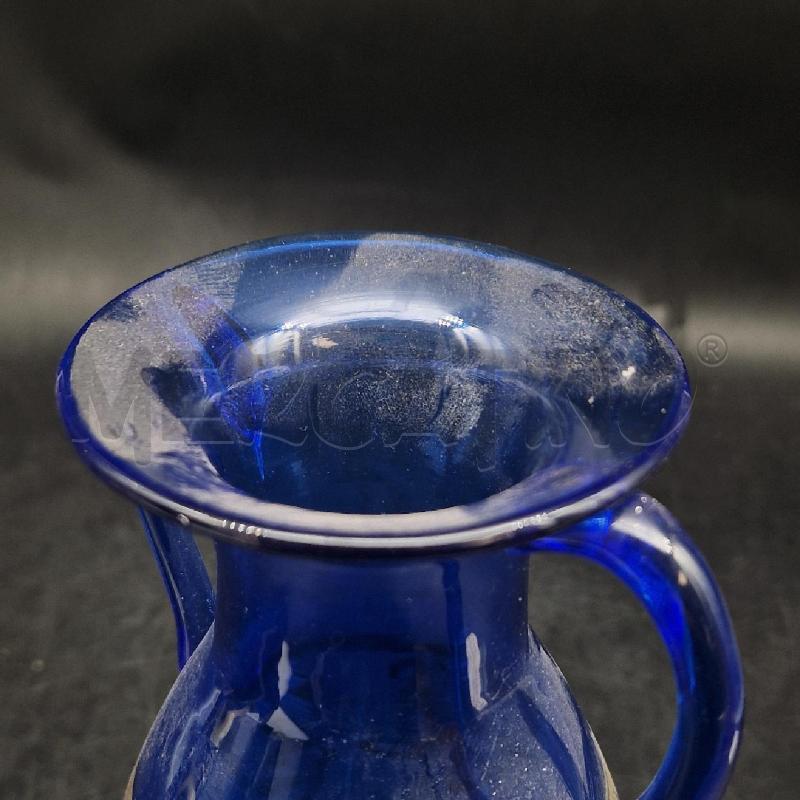 ANFORETTA VETRO BLU MURANO DANZATRICI | Mercatino dell'Usato Roma garbatella 5