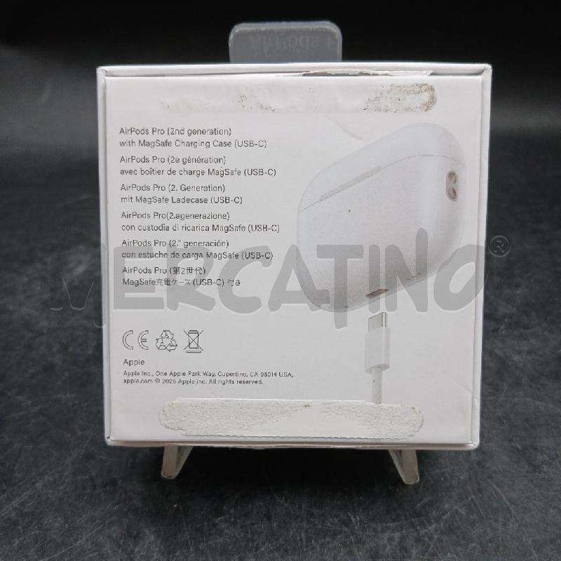 APPLE AIRPODS 2A GEN CON SCAT | Mercatino dell'Usato Roma garbatella 2