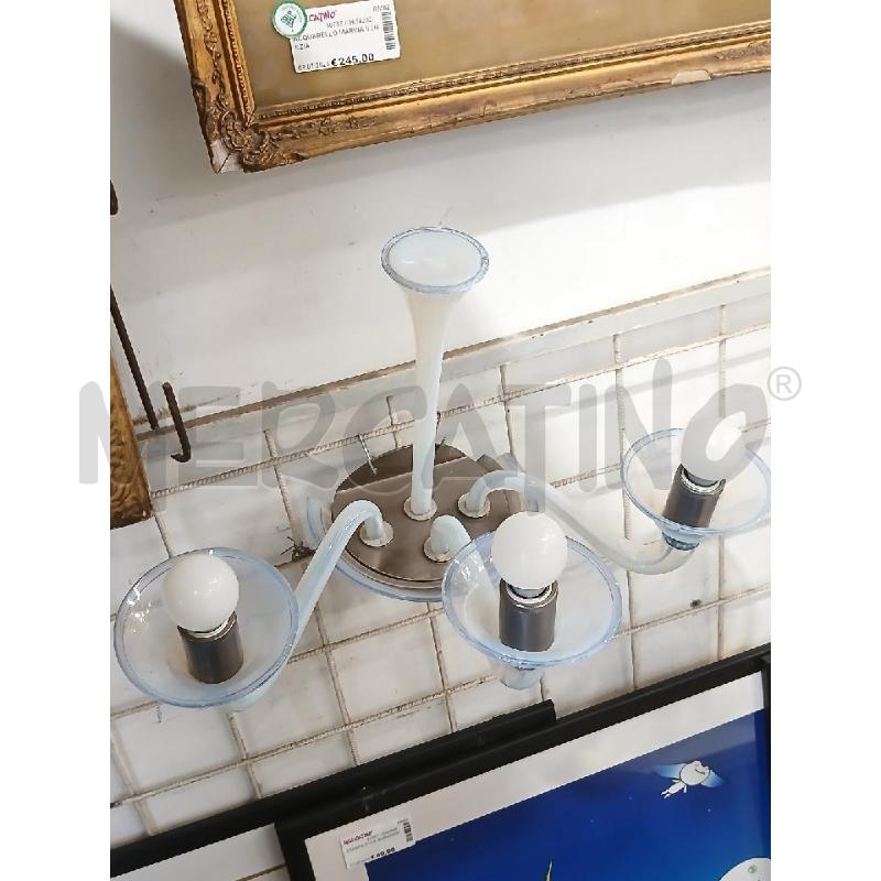 APPLIQUE COPPIA 3/L VETRO MURANO  | Mercatino dell'Usato Roma garbatella 2