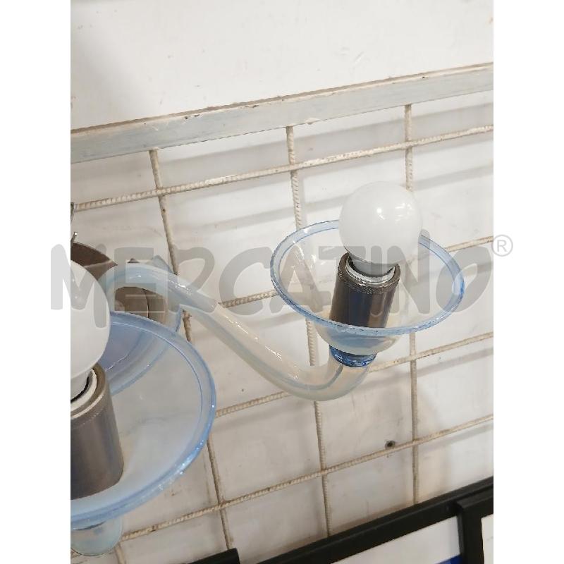 APPLIQUE COPPIA 3/L VETRO MURANO  | Mercatino dell'Usato Roma garbatella 4