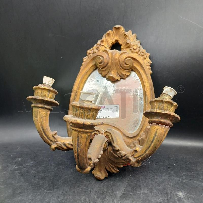 APPLIQUE LEGNO CON SPECCHIO  | Mercatino dell'Usato Roma garbatella 1