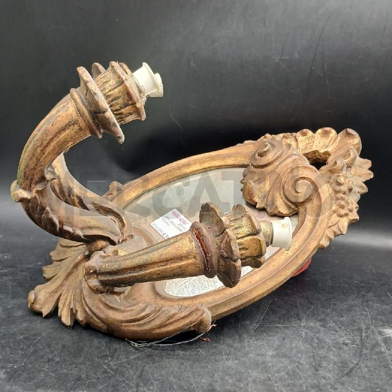 APPLIQUE LEGNO CON SPECCHIO  | Mercatino dell'Usato Roma garbatella 3