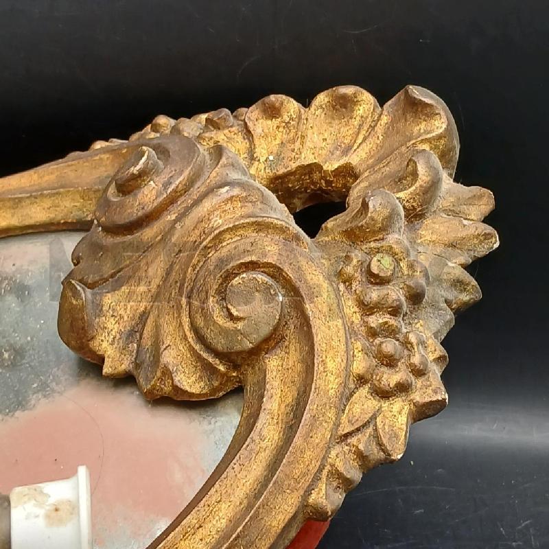 APPLIQUE LEGNO CON SPECCHIO  | Mercatino dell'Usato Roma garbatella 4