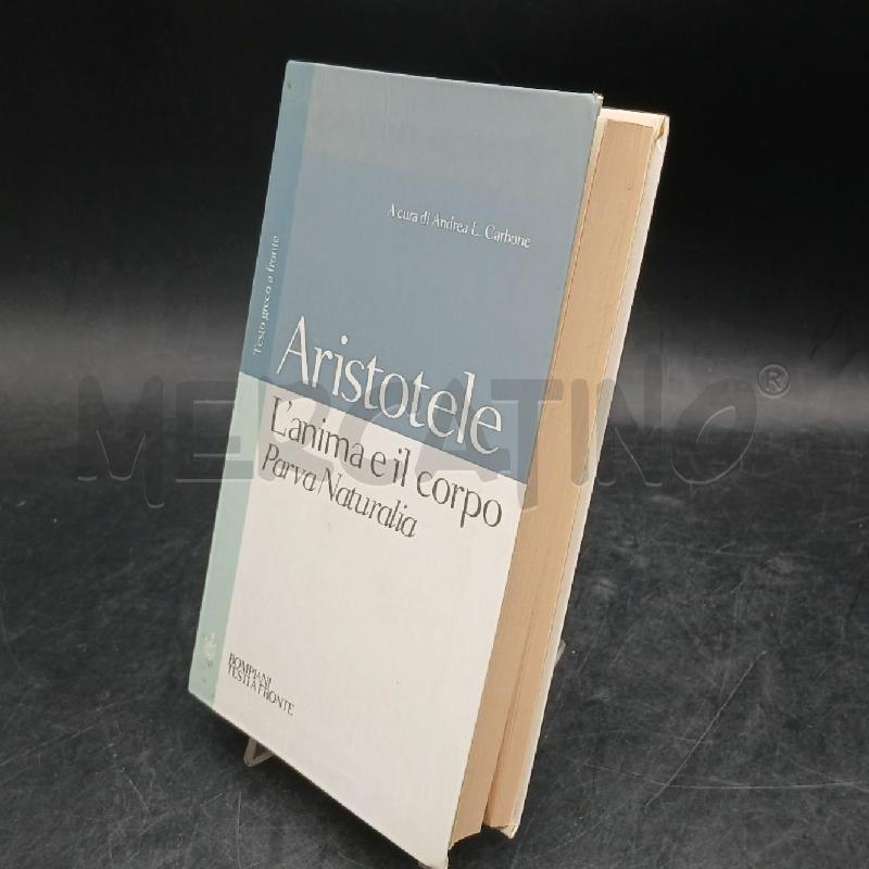 ARISTOTELE L'ANIMA E IL CORPO | Mercatino dell'Usato Roma garbatella 2