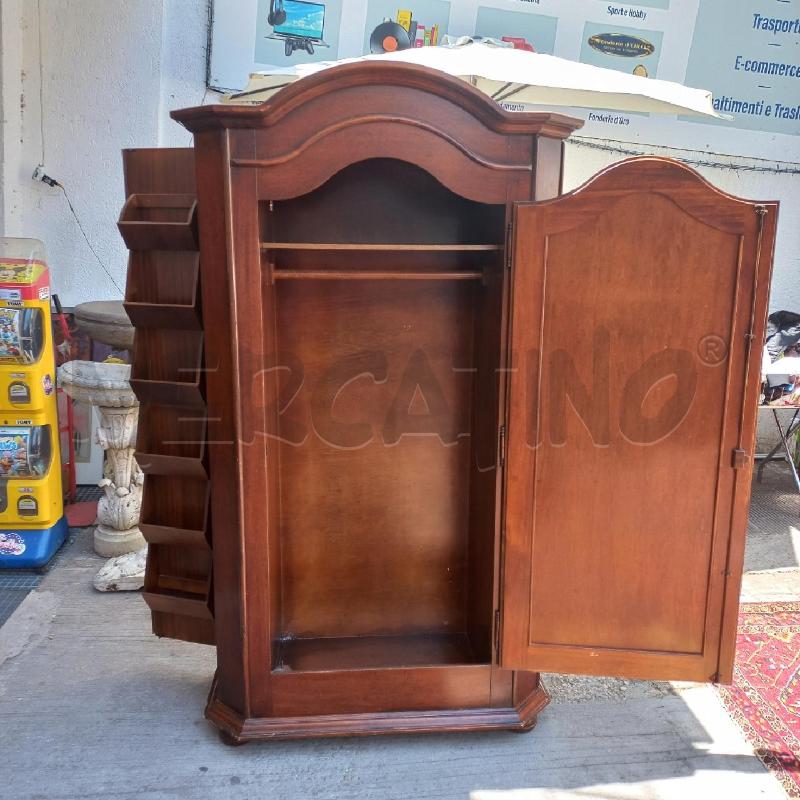 ARMADIO 1 ANTA SPECCHIO + SCARPIERA LATERALE  | Mercatino dell'Usato Roma garbatella 2