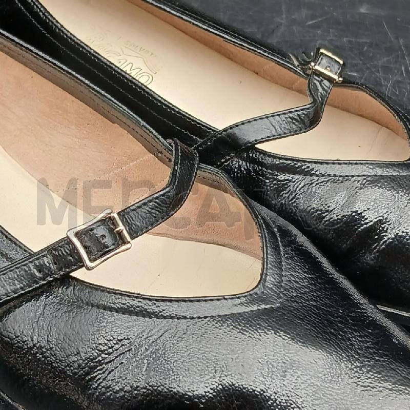 BALLERINA SALVATORE FERRAGAMO NERO  | Mercatino dell'Usato Roma garbatella 4