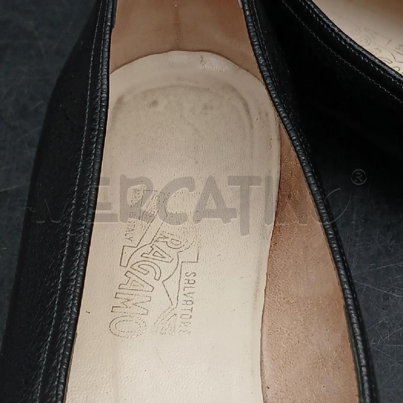 BALLERINA SALVATORE FERRAGAMO NERO  | Mercatino dell'Usato Roma garbatella 5
