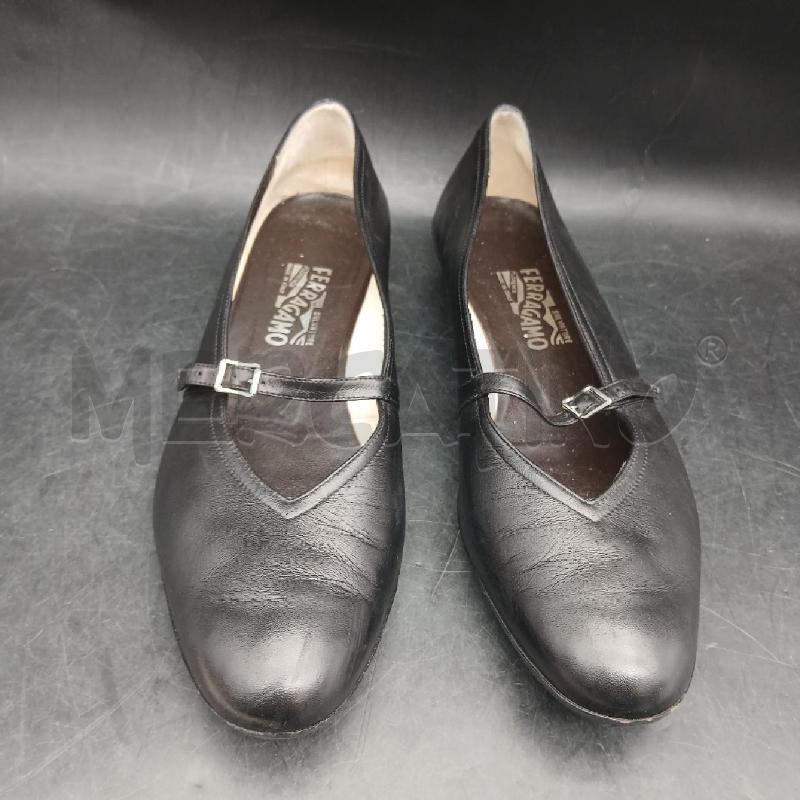 BALLERINA SALVATORE FERRAGAMO NERO  | Mercatino dell'Usato Roma garbatella 2