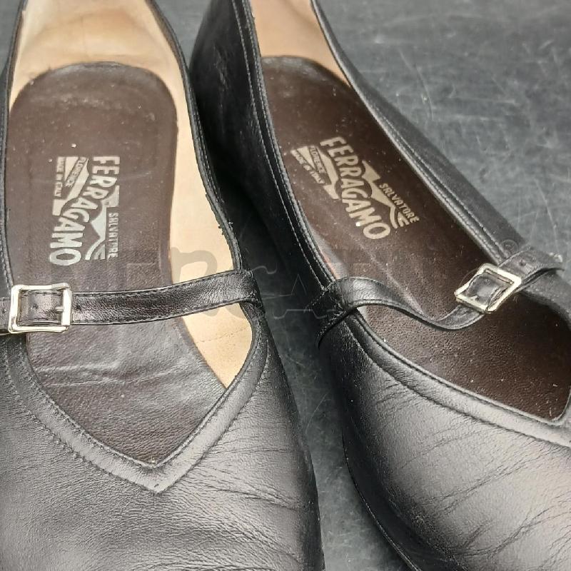 BALLERINA SALVATORE FERRAGAMO NERO  | Mercatino dell'Usato Roma garbatella 4