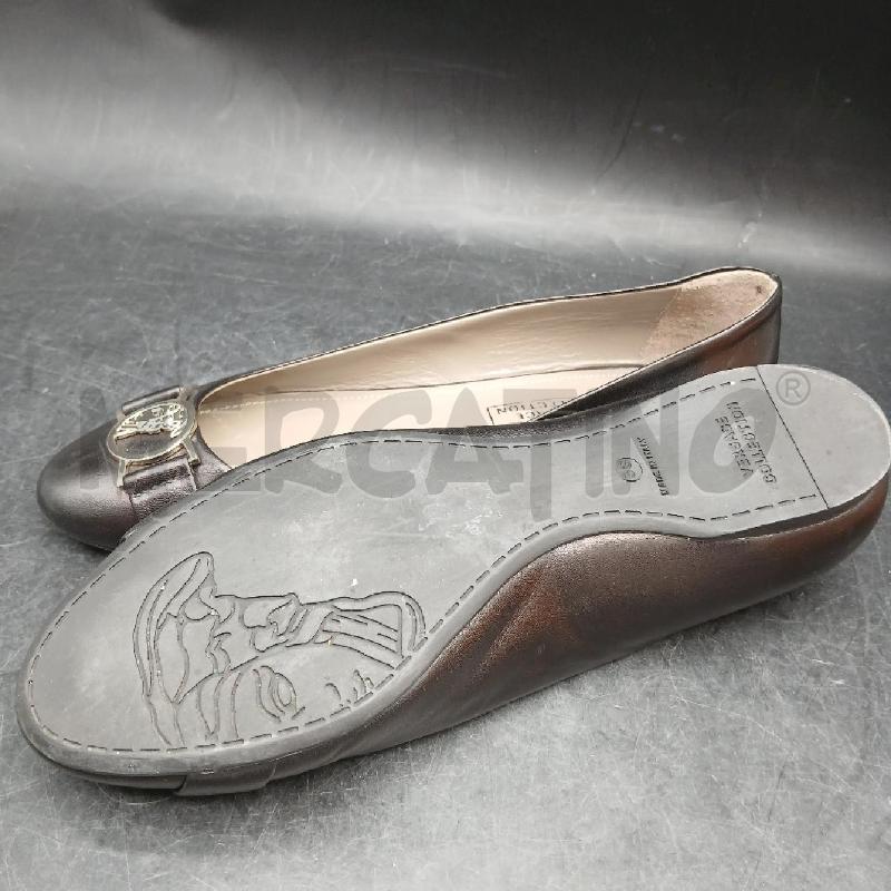 BALLERINA VERSACE COLLECTION NERO DET DORATO  | Mercatino dell'Usato Roma garbatella 4