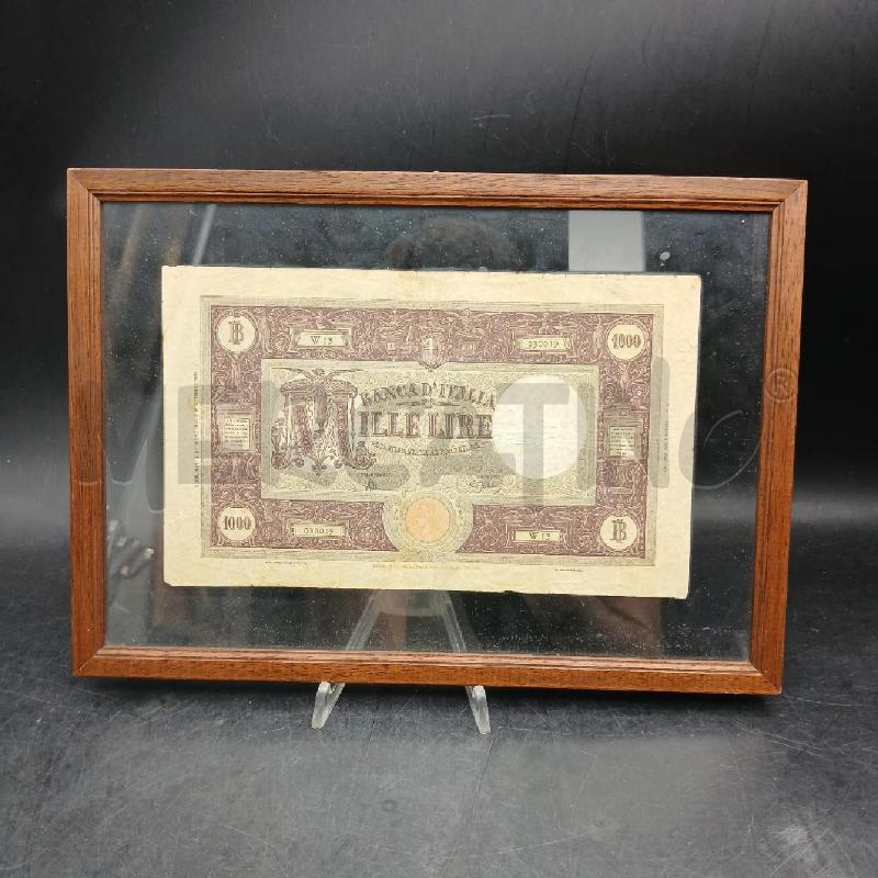 BANCONOTA MILLE LIRE QUADRETTO 030019 | Mercatino dell'Usato Roma garbatella 1