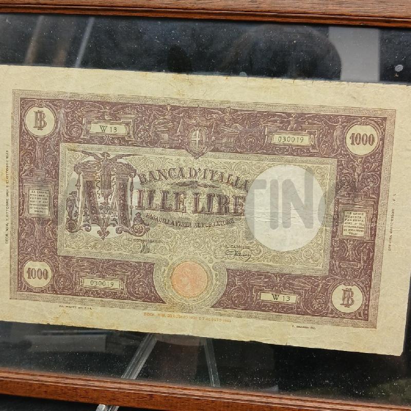 BANCONOTA MILLE LIRE QUADRETTO 030019 | Mercatino dell'Usato Roma garbatella 2