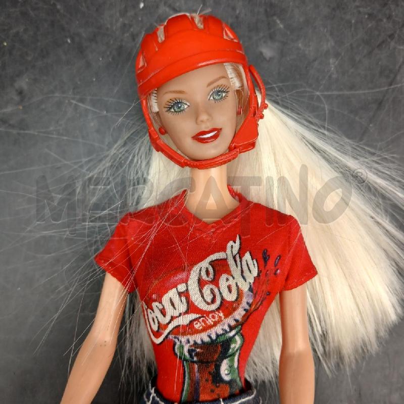 BARBIE COCA-COLA SKATEBOARD FUN C'EST GENIAL 2001 | Mercatino dell'Usato Roma garbatella 2