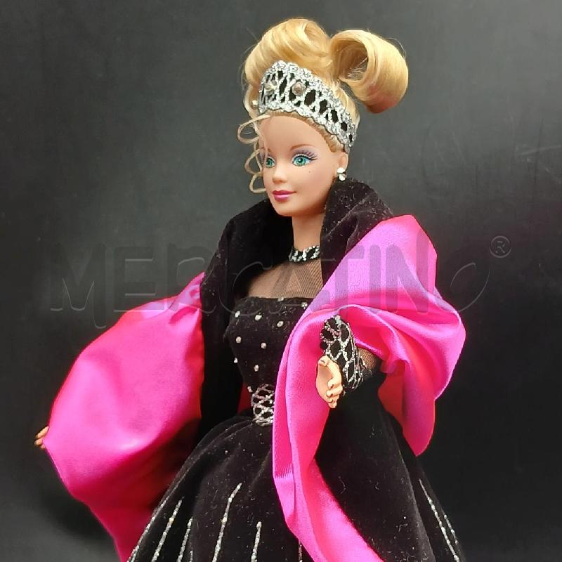 BARBIE HAPPY HOLIDAYS VESTITO NERO ROSA  | Mercatino dell'Usato Roma garbatella 3