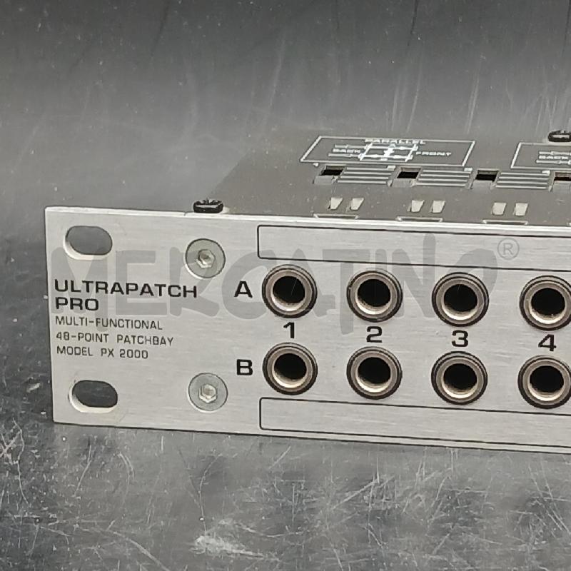 BEHRINGER ULTRAPATCH PRO MODEL PX2000 | Mercatino dell'Usato Roma garbatella 2