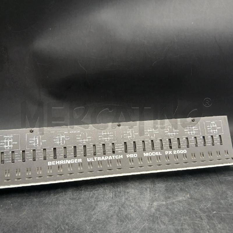BEHRINGER ULTRAPATCH PRO MODEL PX2000 | Mercatino dell'Usato Roma garbatella 3