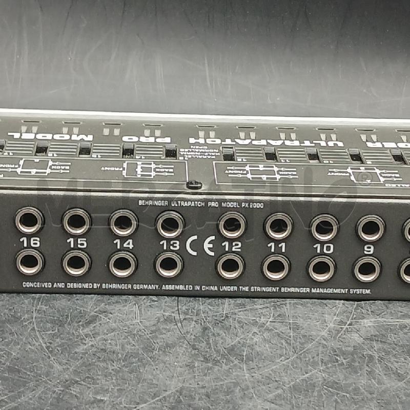BEHRINGER ULTRAPATCH PRO MODEL PX2000 | Mercatino dell'Usato Roma garbatella 4