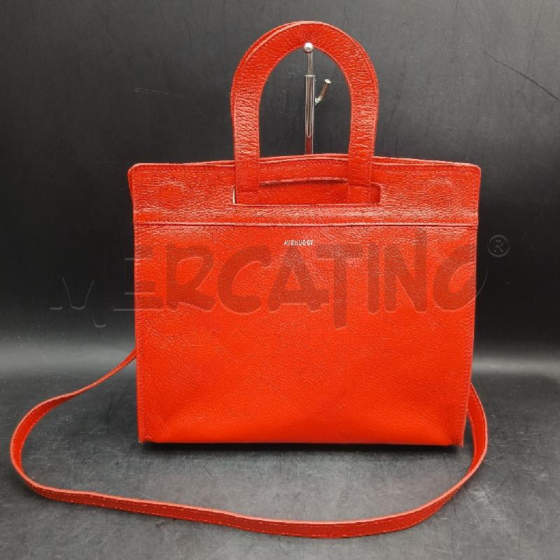BORSA AMANO AVENUE 67 ROSSO | Mercatino dell'Usato Roma garbatella 1