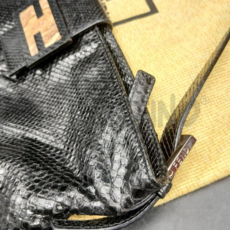 BORSA A SPALLA FENDI BAGUETTE PITONE  | Mercatino dell'Usato Roma garbatella 3