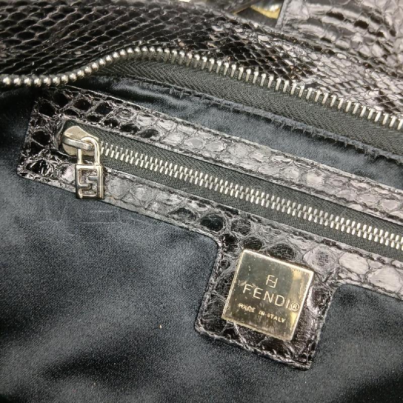 BORSA A SPALLA FENDI BAGUETTE PITONE  | Mercatino dell'Usato Roma garbatella 4