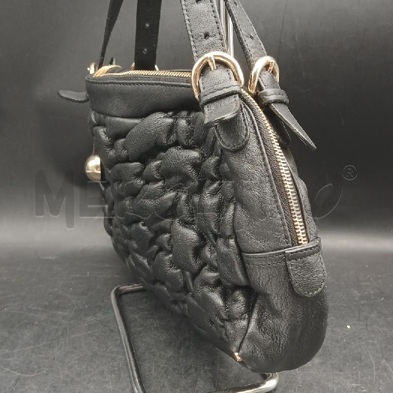 BORSA A SPALLA FURLA NERO RICCIOLI | Mercatino dell'Usato Roma garbatella 3