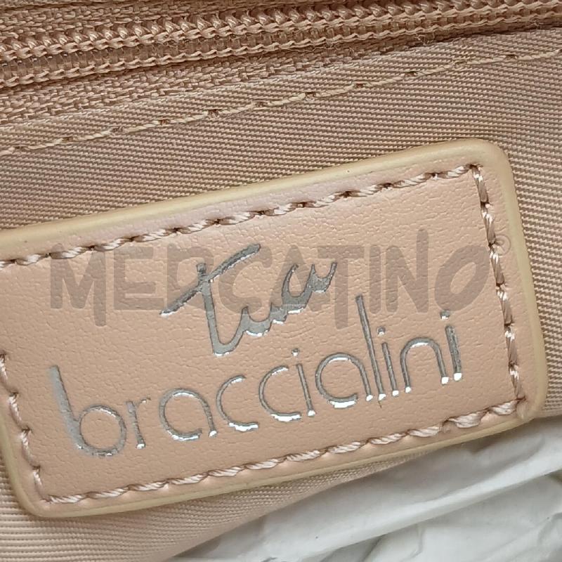 BORSA BRACCIALINI BIANCO STRUZZO | Mercatino dell'Usato Roma garbatella 4