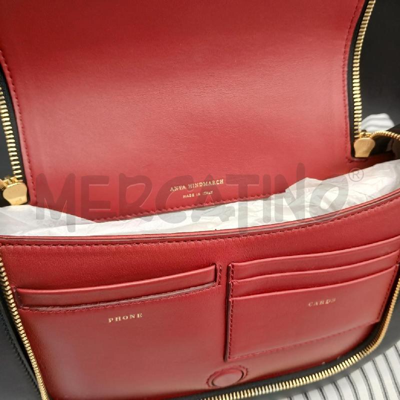 BORSA DONNA ANYA HINDMARCH NERO  | Mercatino dell'Usato Roma garbatella 3