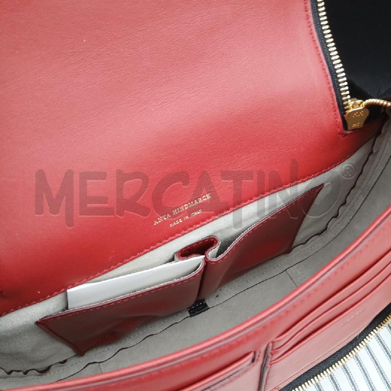 BORSA DONNA ANYA HINDMARCH NERO  | Mercatino dell'Usato Roma garbatella 5