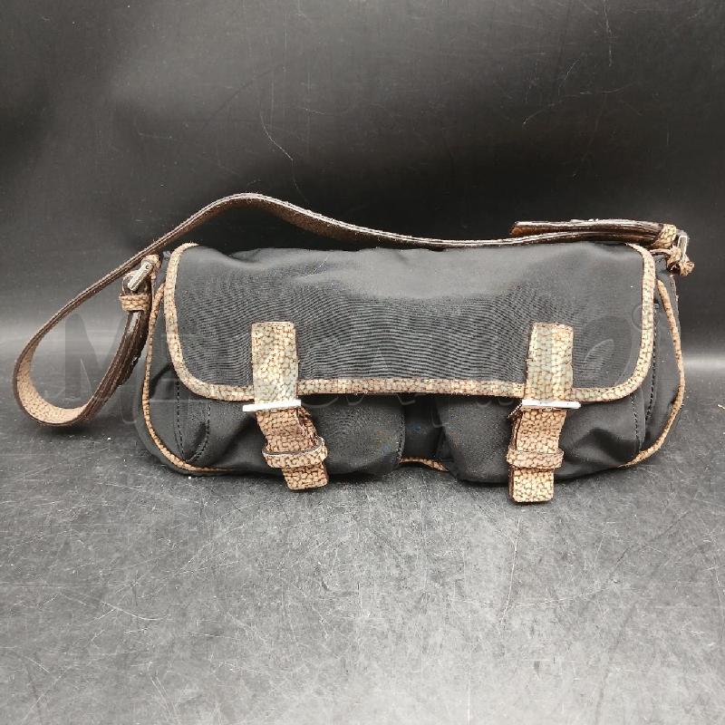 BORSA DONNA BORBONESE NERE E MARR  | Mercatino dell'Usato Roma garbatella 1