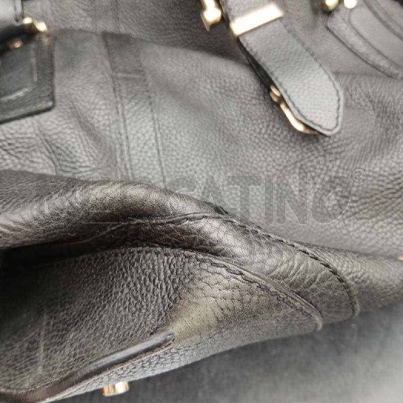 BORSA DONNA BURBERRY NERA PELLE  | Mercatino dell'Usato Roma garbatella 3