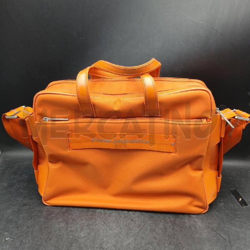 BORSA DONNA CARTELLA PIQUADRO ARANCION | Mercatino dell'Usato Roma garbatella 1