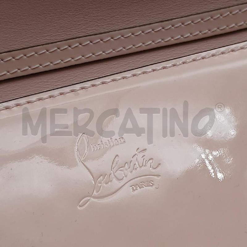 BORSA DONNA CHRISTIAN LUOBOUTIN ROSA | Mercatino dell'Usato Roma garbatella 4