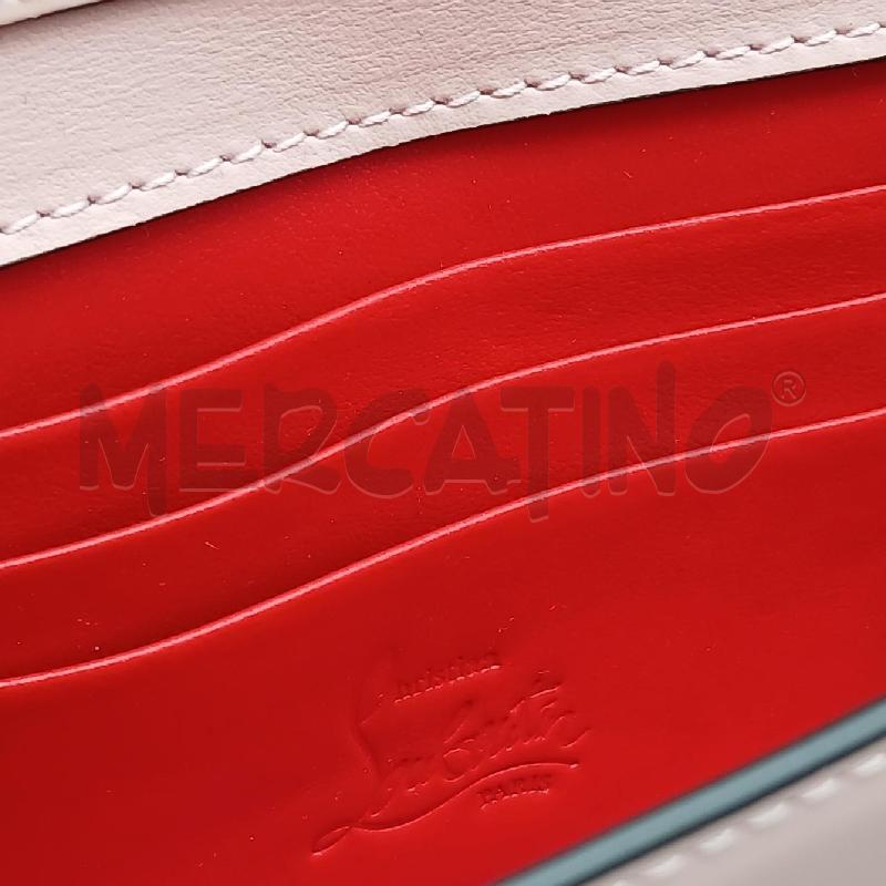 BORSA DONNA CHRISTIAN LUOBOUTIN ROSA | Mercatino dell'Usato Roma garbatella 5