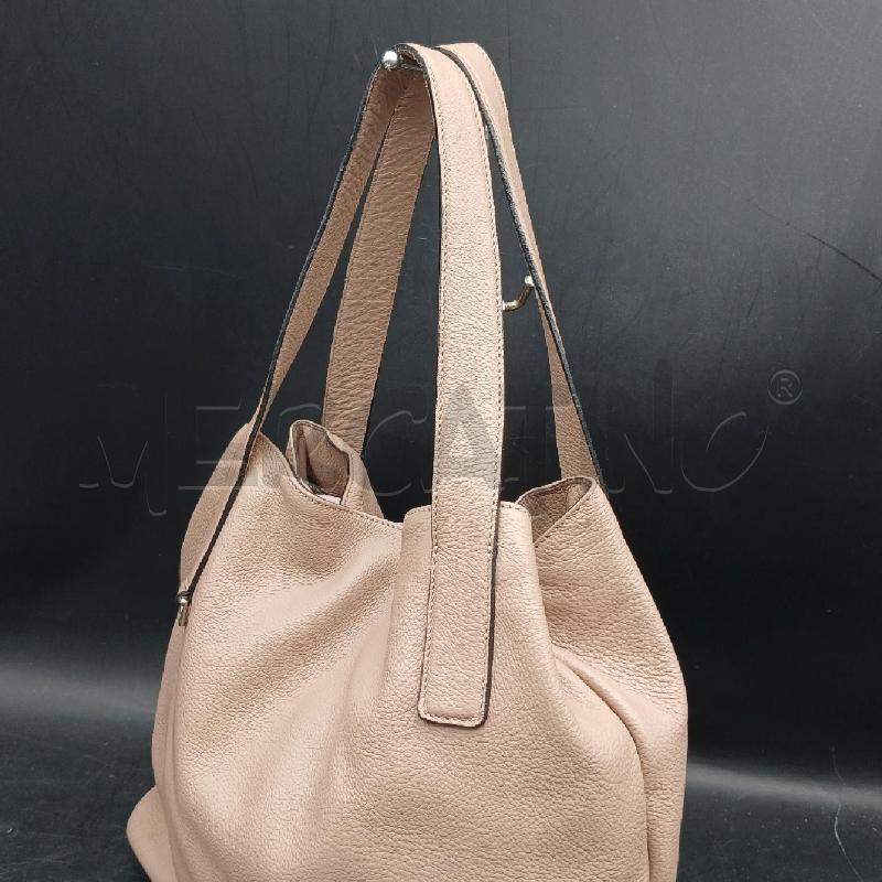 BORSA DONNA COCCINELLE BEIGE  | Mercatino dell'Usato Roma garbatella 3