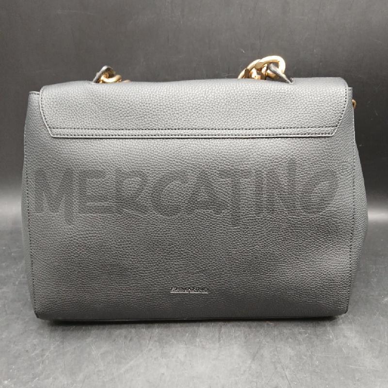 BORSA DONNA ERMANNO NERA PELLE TRACOLLA BEIGE  | Mercatino dell'Usato Roma garbatella 2