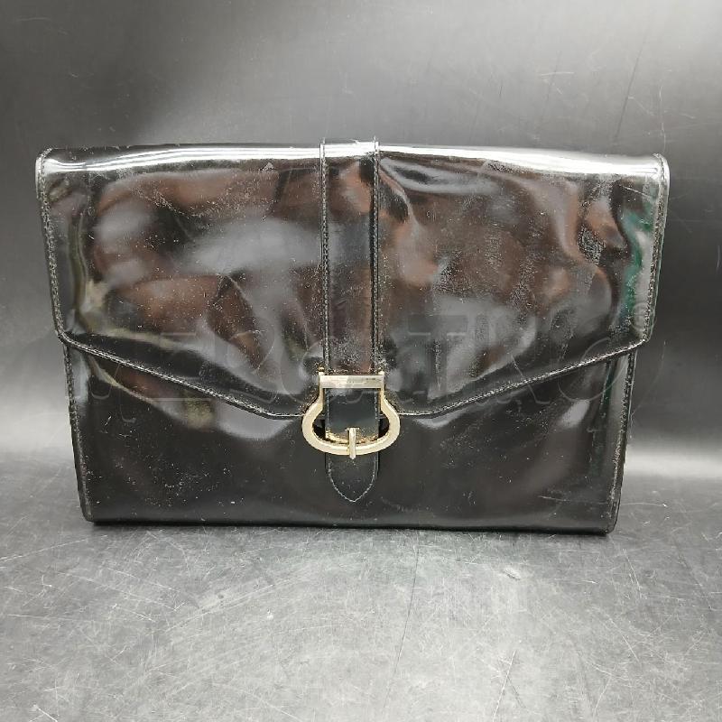 BORSA DONNA FERRAGAMO NERO  | Mercatino dell'Usato Roma garbatella 1