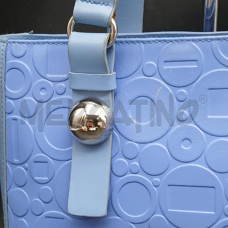 BORSA DONNA FURLA BLU  | Mercatino dell'Usato Roma garbatella 2