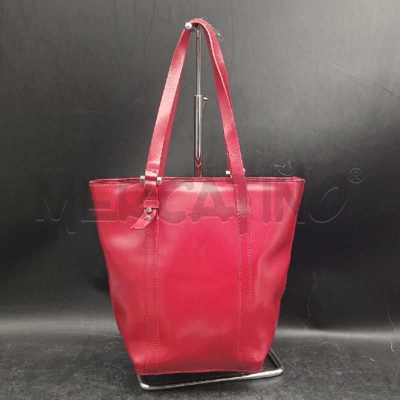 BORSA DONNA FURLA ROSSO  | Mercatino dell'Usato Roma garbatella 1