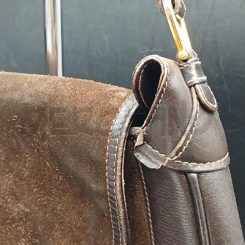 BORSA DONNA GUCCI PELLE MARRONE  | Mercatino dell'Usato Roma garbatella 2