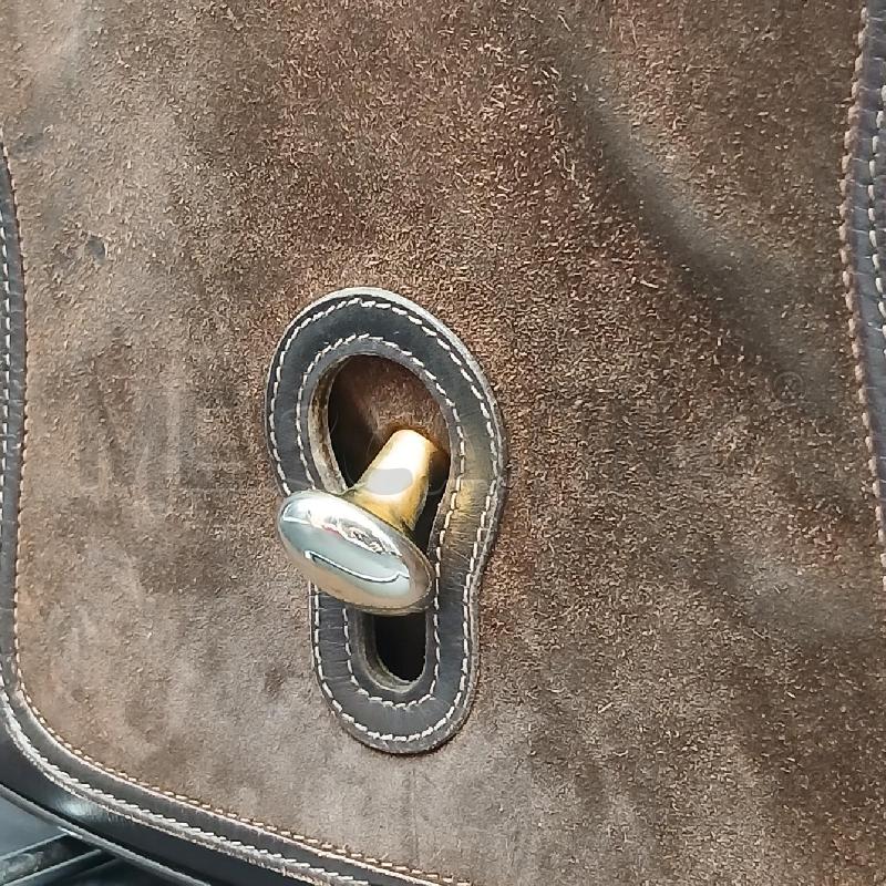 BORSA DONNA GUCCI PELLE MARRONE  | Mercatino dell'Usato Roma garbatella 3