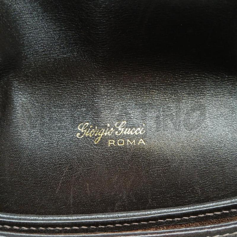 BORSA DONNA GUCCI PELLE MARRONE  | Mercatino dell'Usato Roma garbatella 4