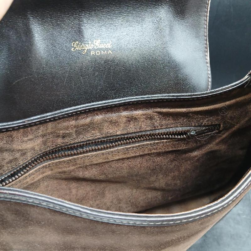 BORSA DONNA GUCCI PELLE MARRONE  | Mercatino dell'Usato Roma garbatella 5